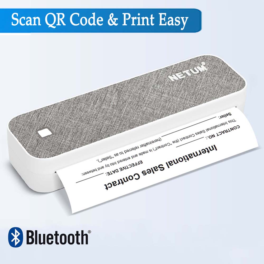 A4 Portable Thermal Printer  B - Commercial Document Printing recension och pris
