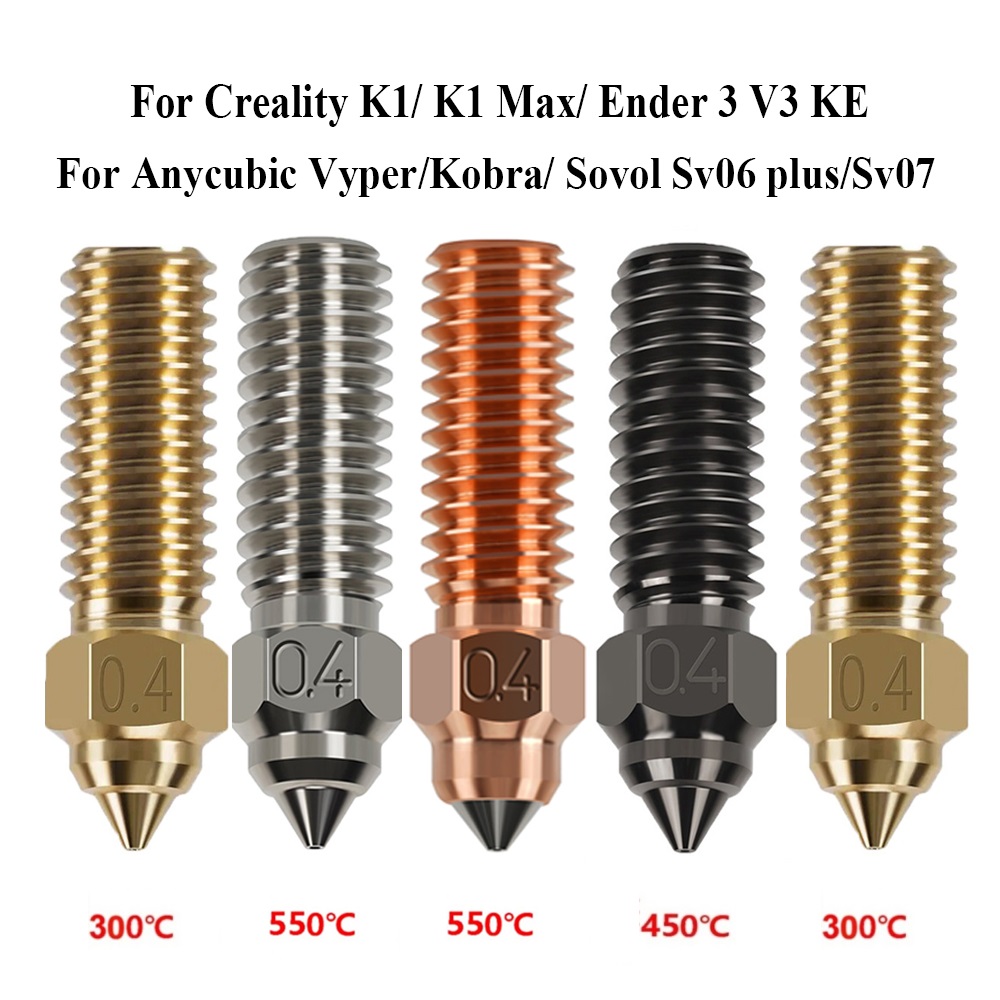 For Ender 3 V3 KE Nozzle Brass - Creality Printer Ender 3 V3 recension och pris