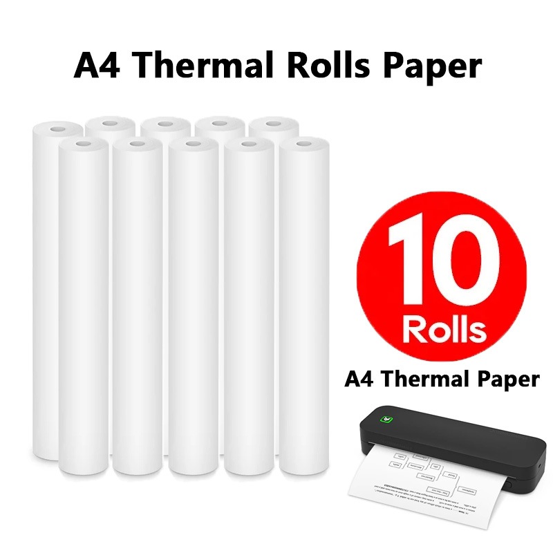 A4 Thermal Paper Rolls 1/2/4/1 - Commercial Document Printing recension och pris
