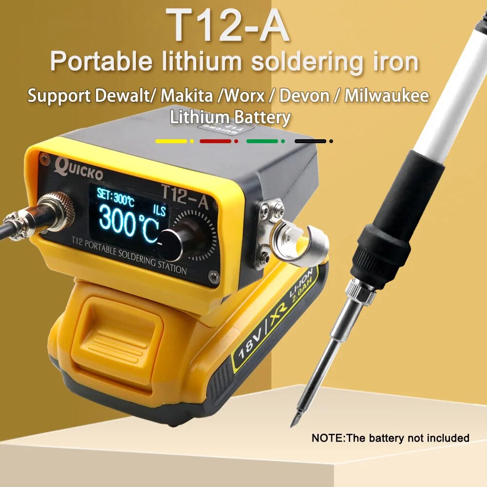 72W T12 Cordless Soldering Sta - Milwaukee Drill M12 Fuel recension och pris